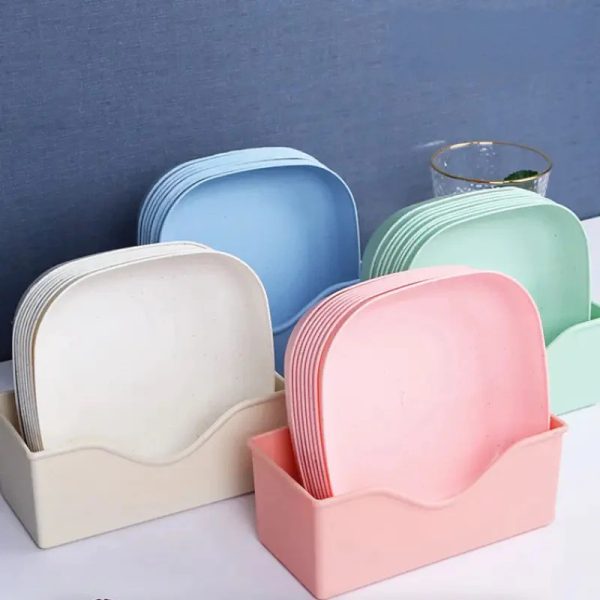 10pcs Creative Snack Plates