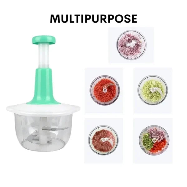 Manual Hand Push Chopper multifunctional Hand Pat Chopper And Mixer